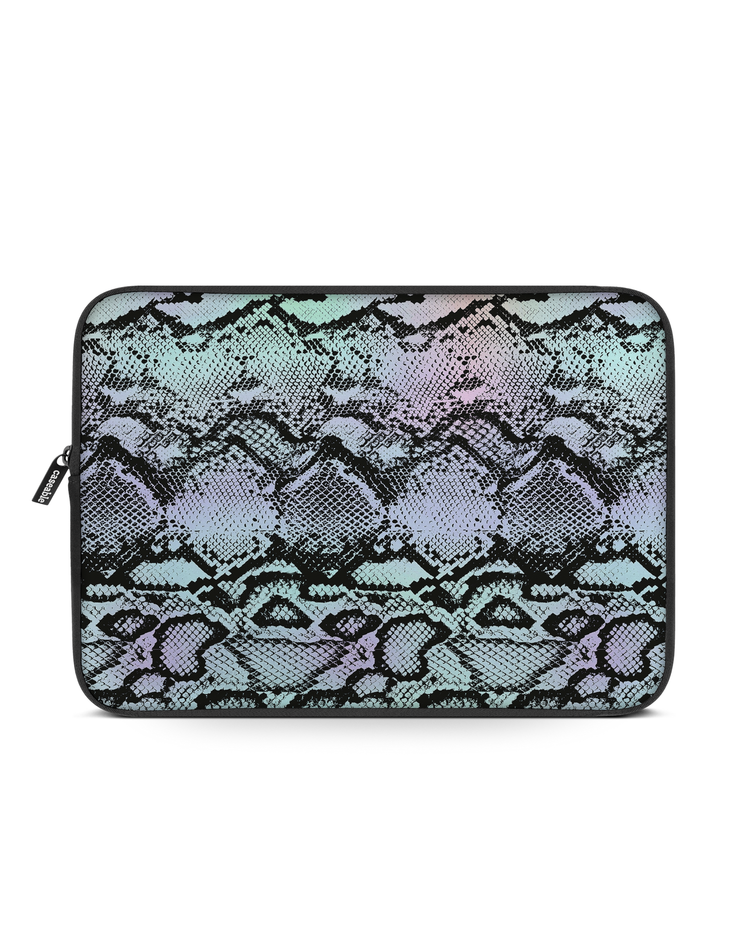 Groovy Snakeskin Laptop Case 16 inch: Front View