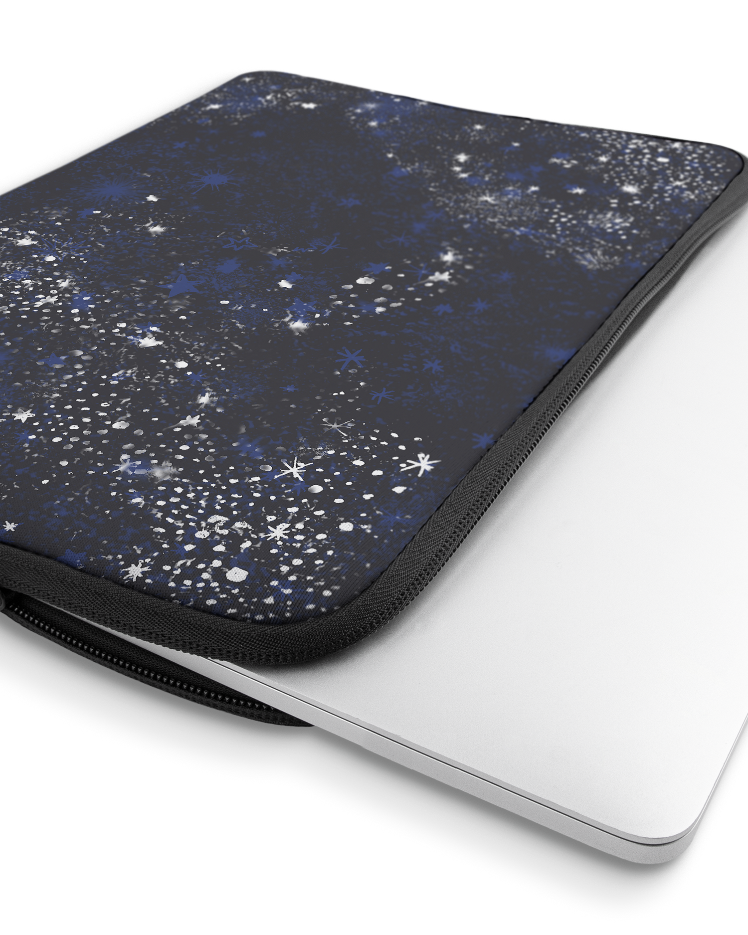 Starry Night Sky Laptop Case 16 inch with device inside