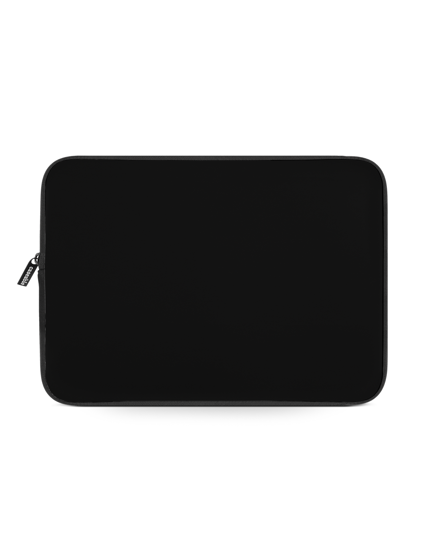 BLACK Laptop Case 13-14 inch: Front View