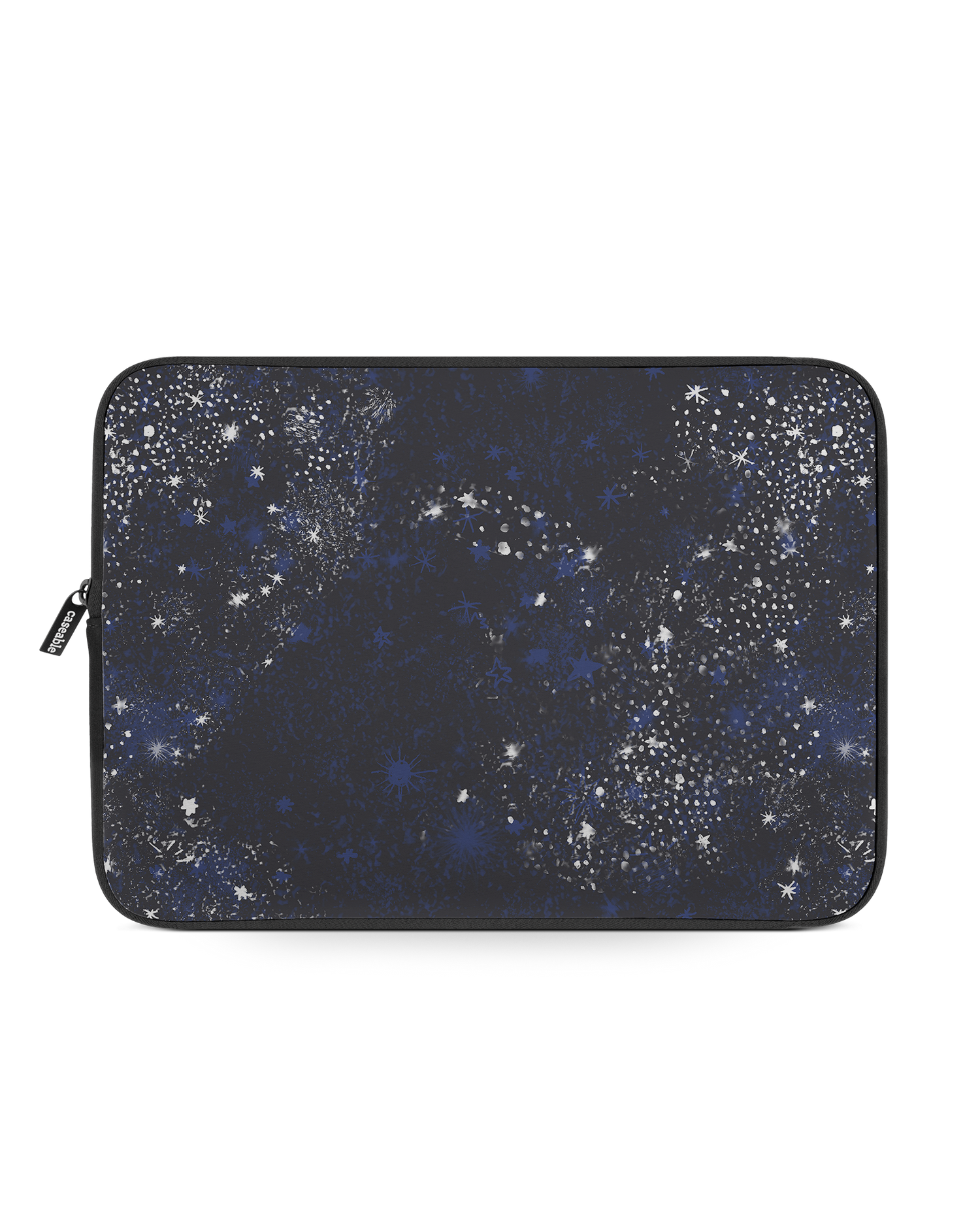 Starry Night Sky Laptop Case 13-14 inch: Front View