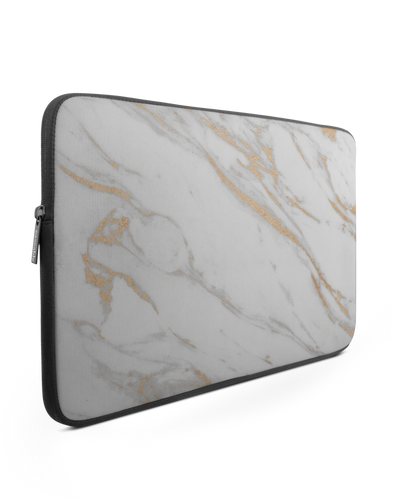 Gold Marble Elegance Laptop Case 14-15 inch