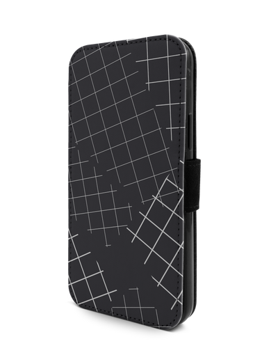 Grids Wallet Phone Case Apple iPhone 12, Apple iPhone 12 Pro