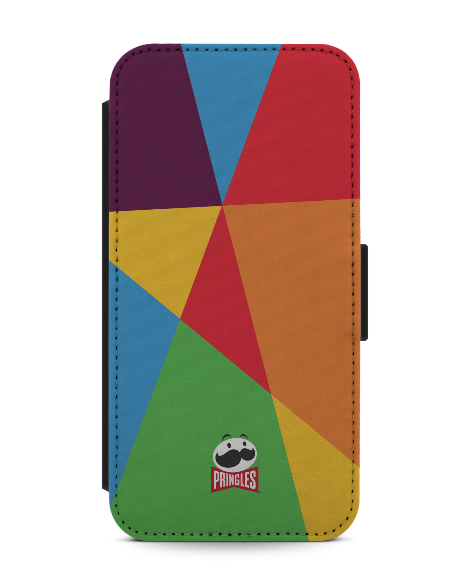 Pringles Abstract Wallet Phone Case Apple iPhone 13 Pro: Front View