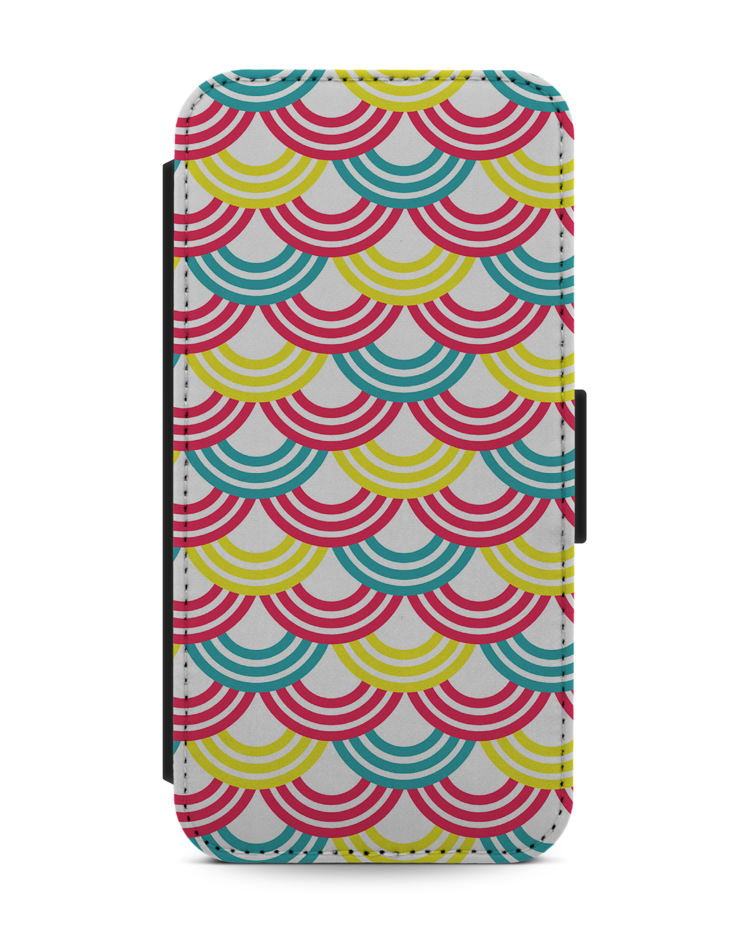 Rainbow Wallet Phone Case Apple iPhone 13 Pro: Front View