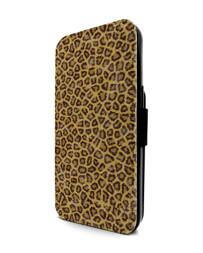 Leopard Skin Wallet Phone Case Apple iPhone 13 Pro