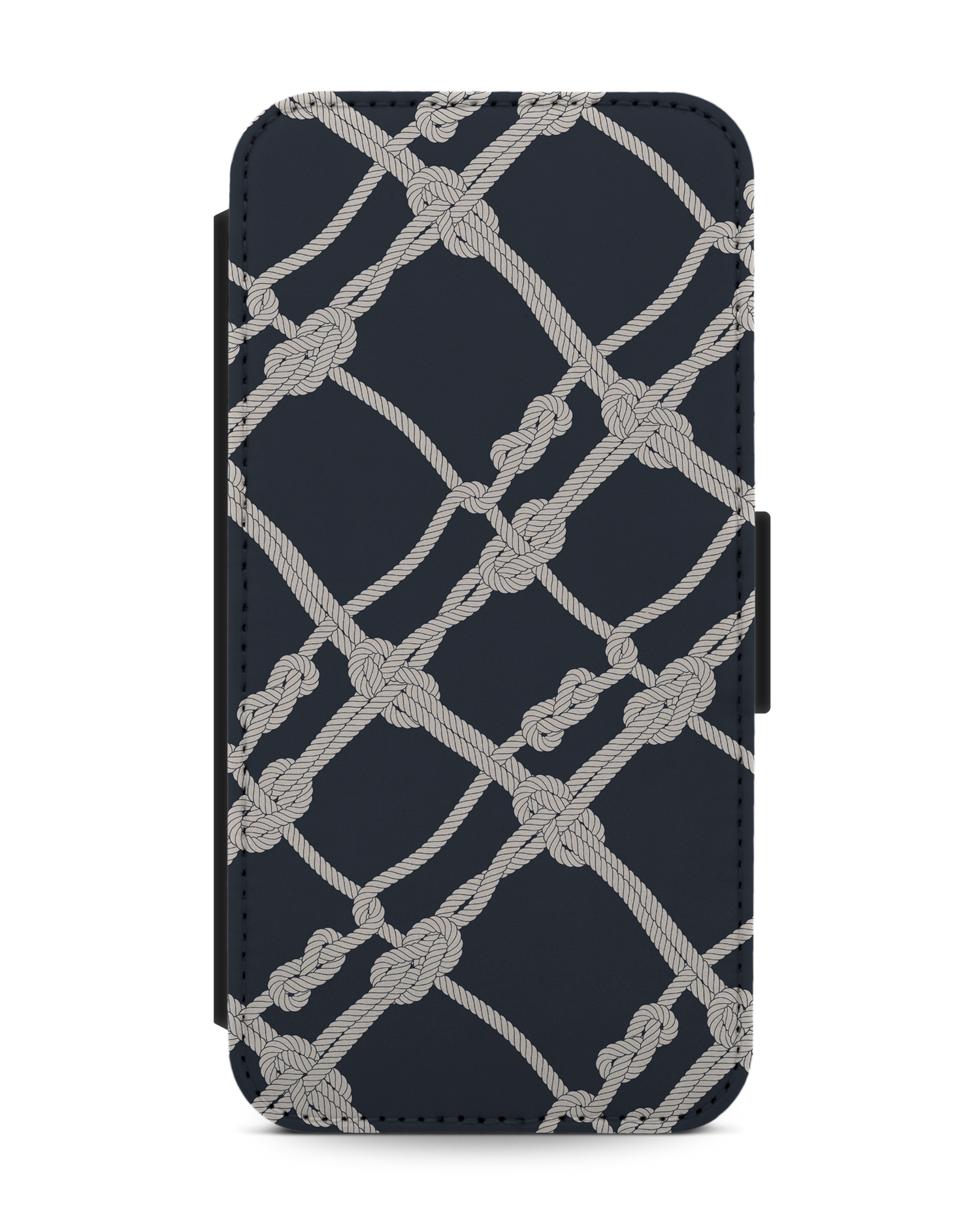 Nautical Knots Wallet Phone Case Apple iPhone 13 Pro: Front View