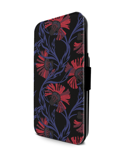 Midnight Floral Wallet Phone Case Apple iPhone 13 Pro