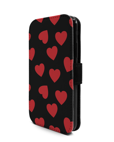 Repeating Hearts Wallet Phone Case Apple iPhone 11 Pro