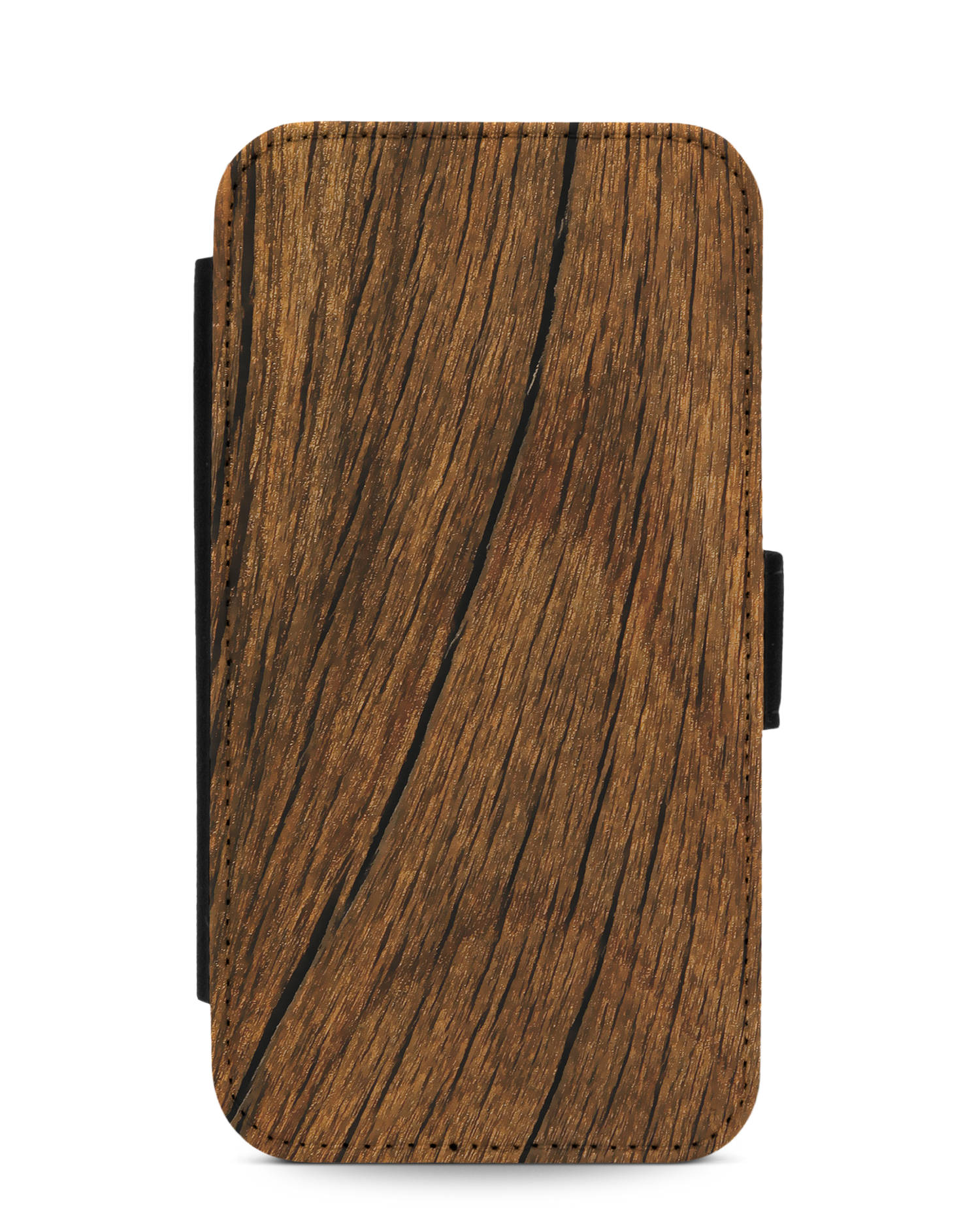 Wood Wallet Phone Case Apple iPhone 11: Front View