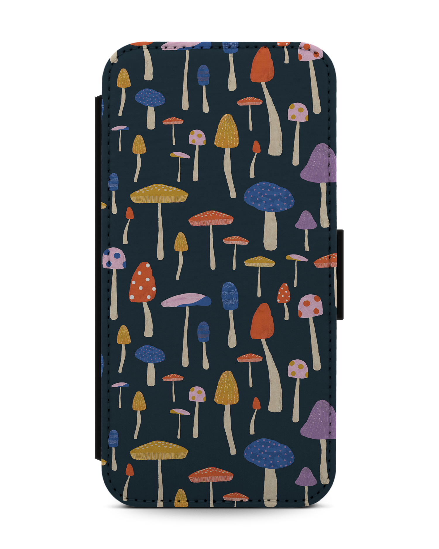 Mushroom Delights Wallet Phone Case Apple iPhone 13 mini: Front View