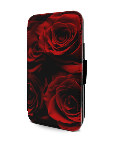 Red Roses Wallet Phone Case Apple iPhone 13 mini