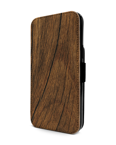 Wood Wallet Phone Case Apple iPhone 13 Pro Max