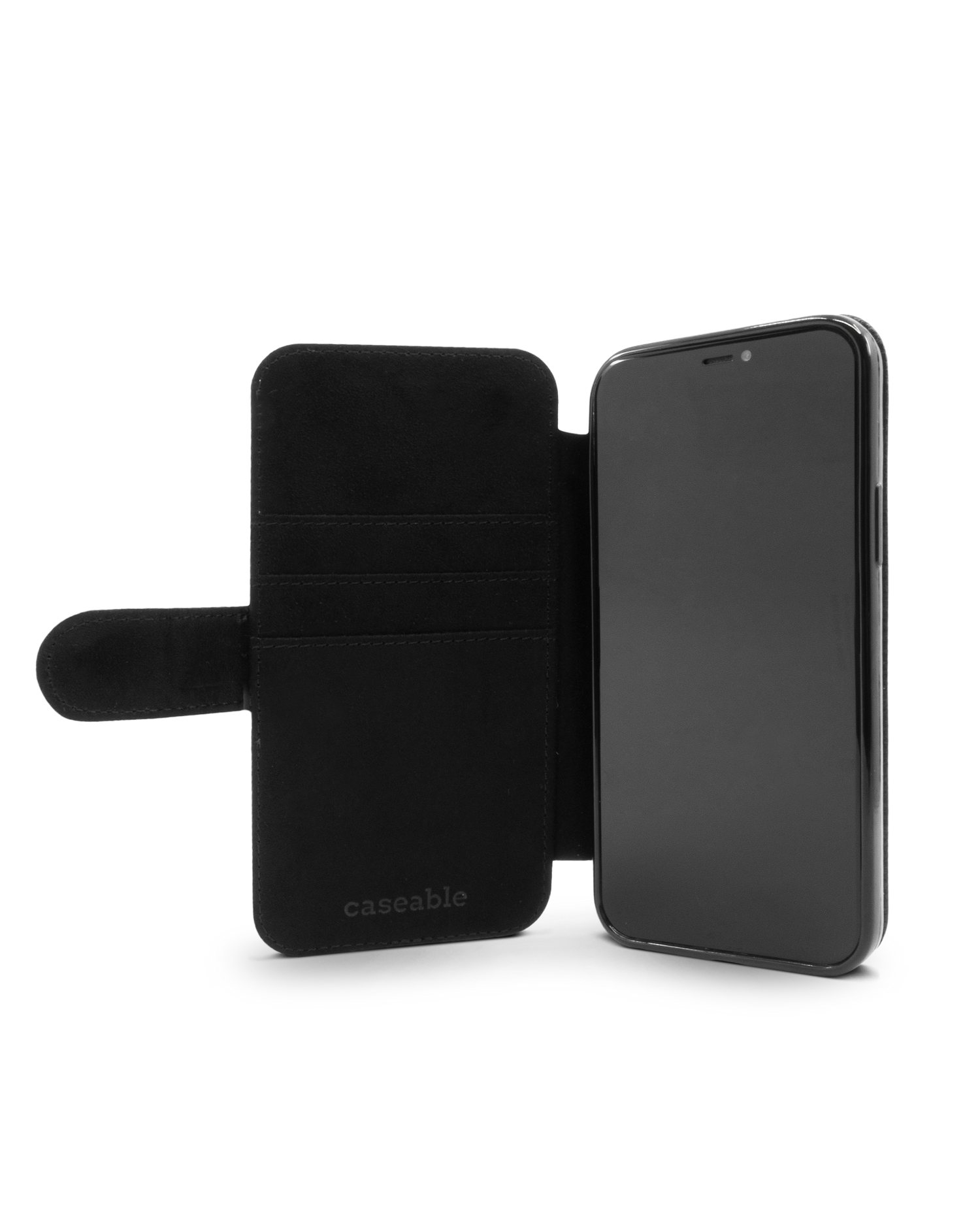 Neon Zebra Wallet Phone Case Apple iPhone 13 Pro Max: Inside View