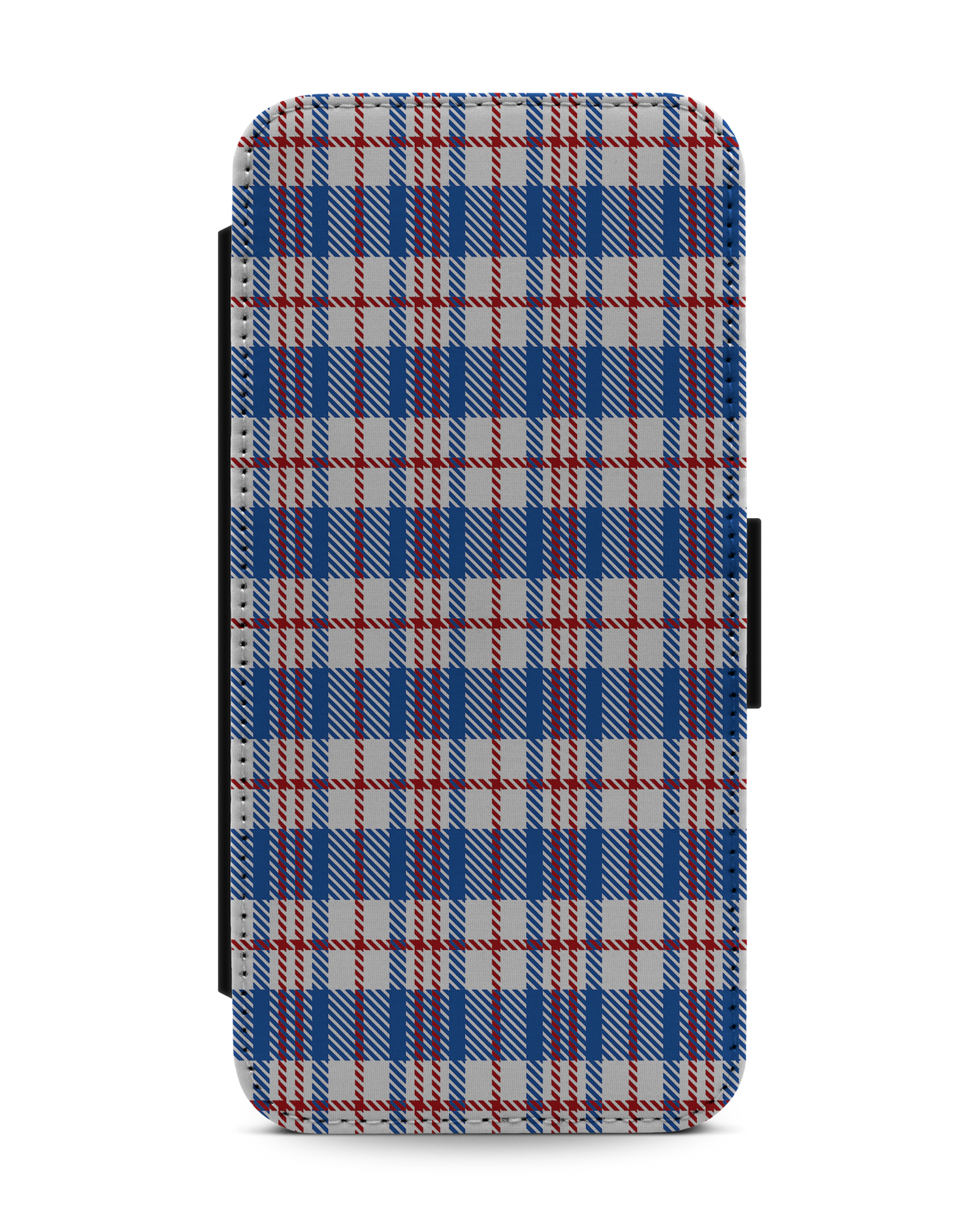 Plaid Market Bag Wallet Phone Case Apple iPhone 13 Pro Max: Front View