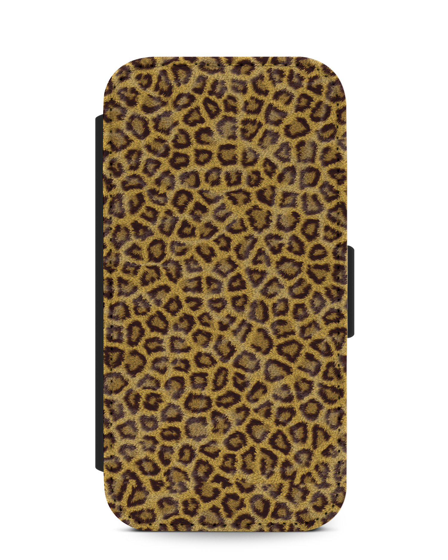 Leopard Skin Wallet Phone Case Apple iPhone 7, Apple iPhone 8, Apple iPhone SE (2020), Apple iPhone SE (2022): Front View