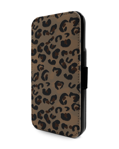 Leopard Repeat Wallet Phone Case Apple iPhone 13