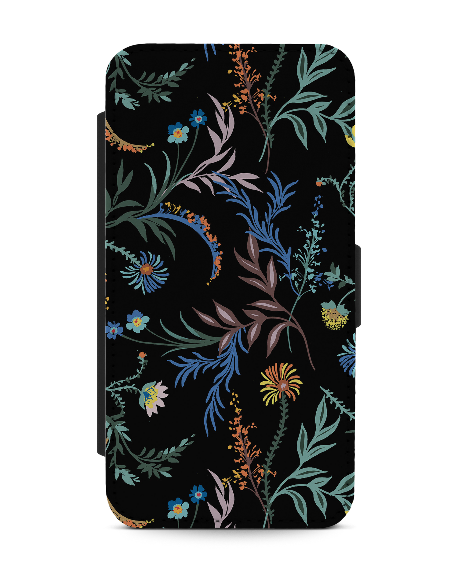 Woodland Spring Floral Wallet Phone Case Apple iPhone XR: Front View