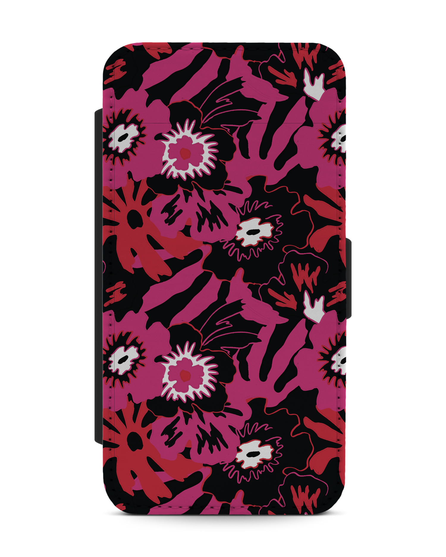 Flower Works Wallet Phone Case Apple iPhone XR: Front View