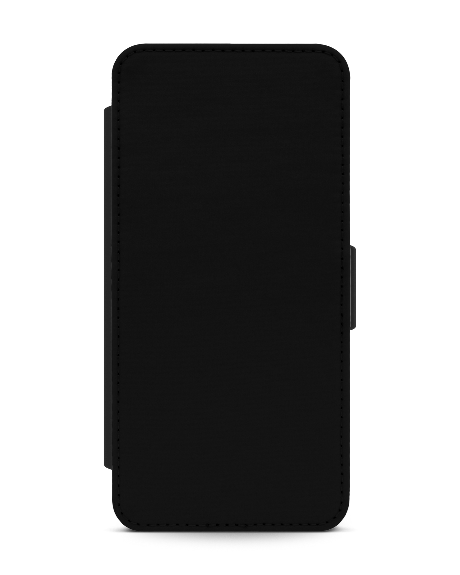 BLACK Wallet Phone Case Huawei P30 Pro: Front View
