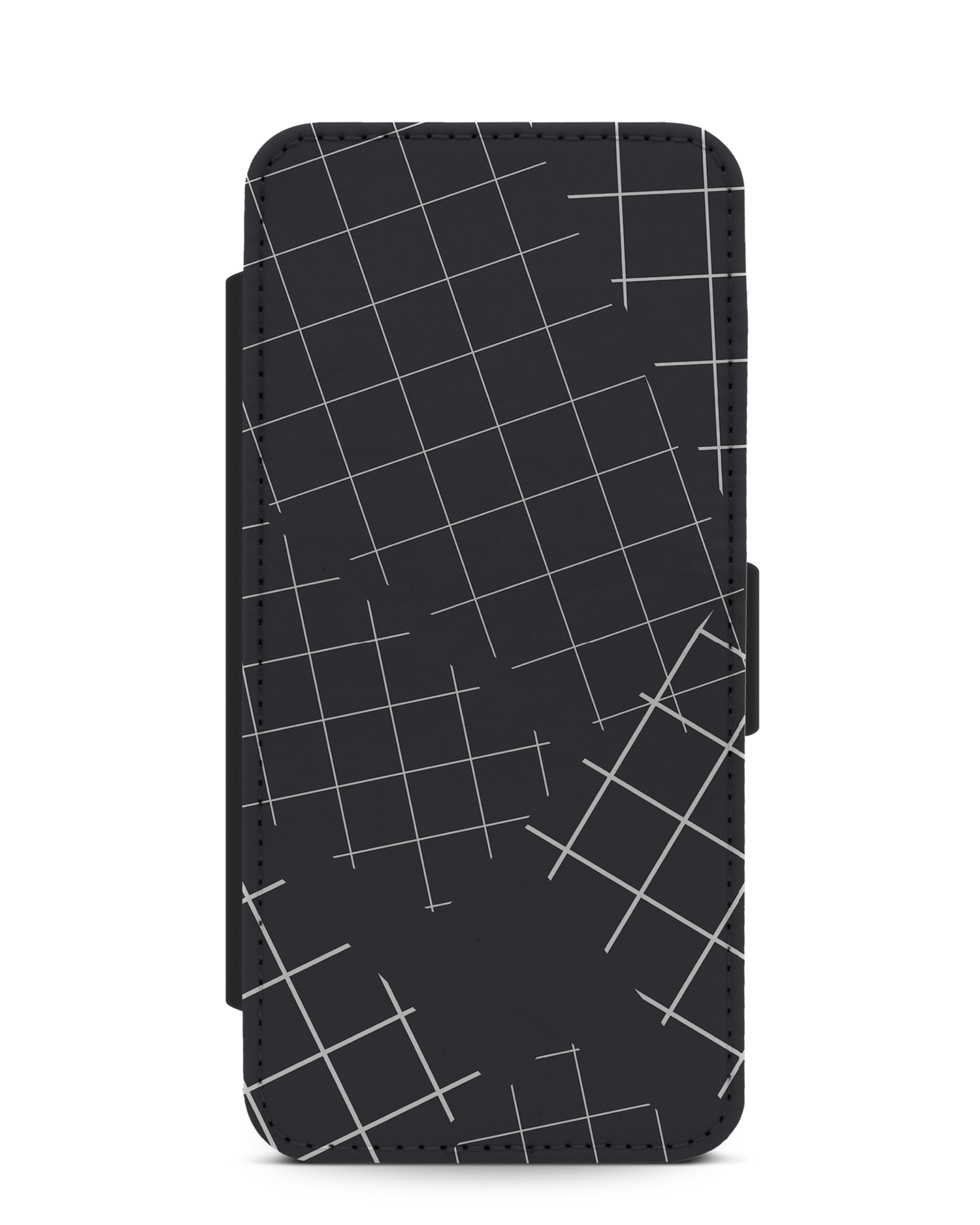 Grids Wallet Phone Case Samsung Galaxy S10: Front View