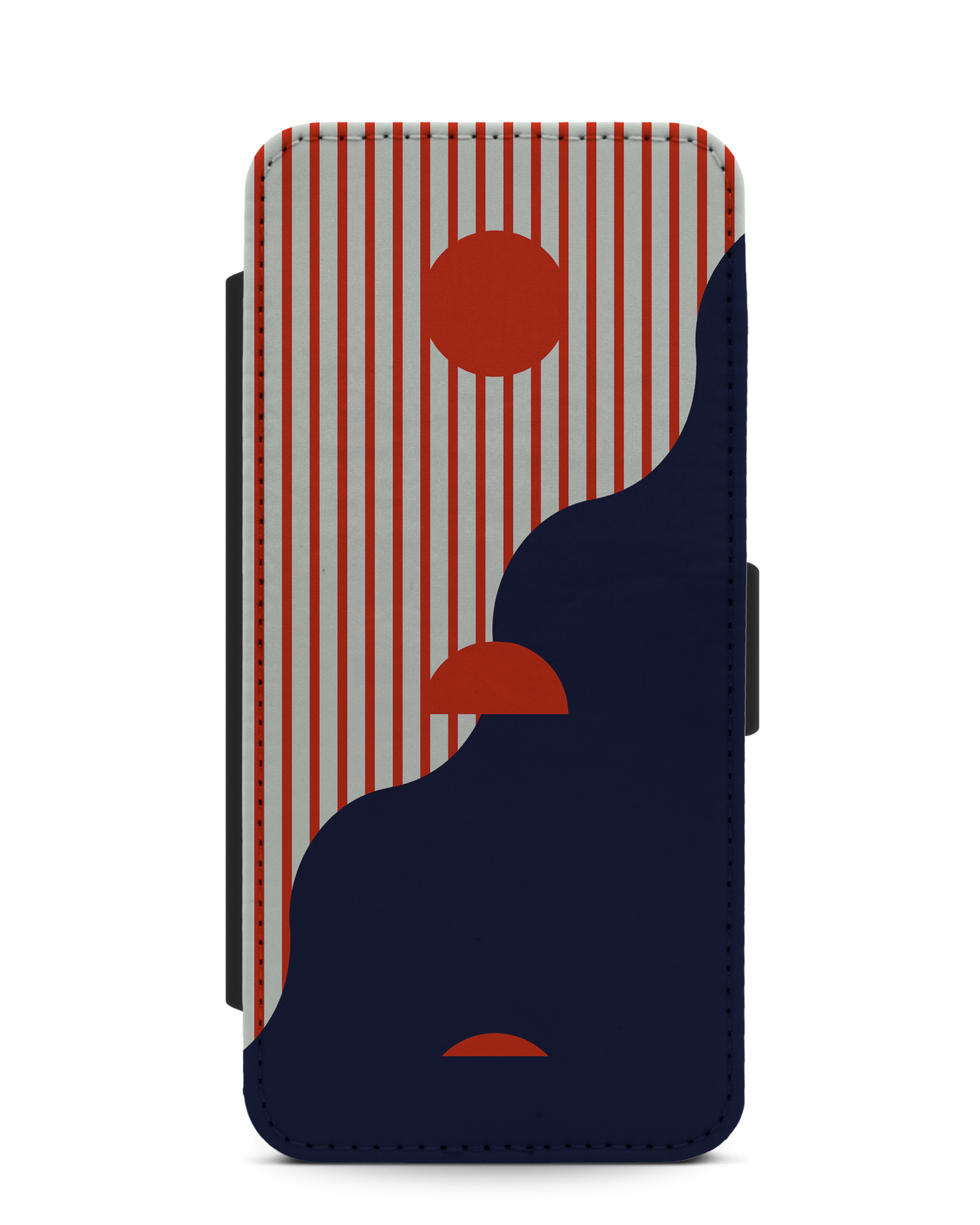 Metric Sunset Wallet Phone Case Samsung Galaxy S10: Front View