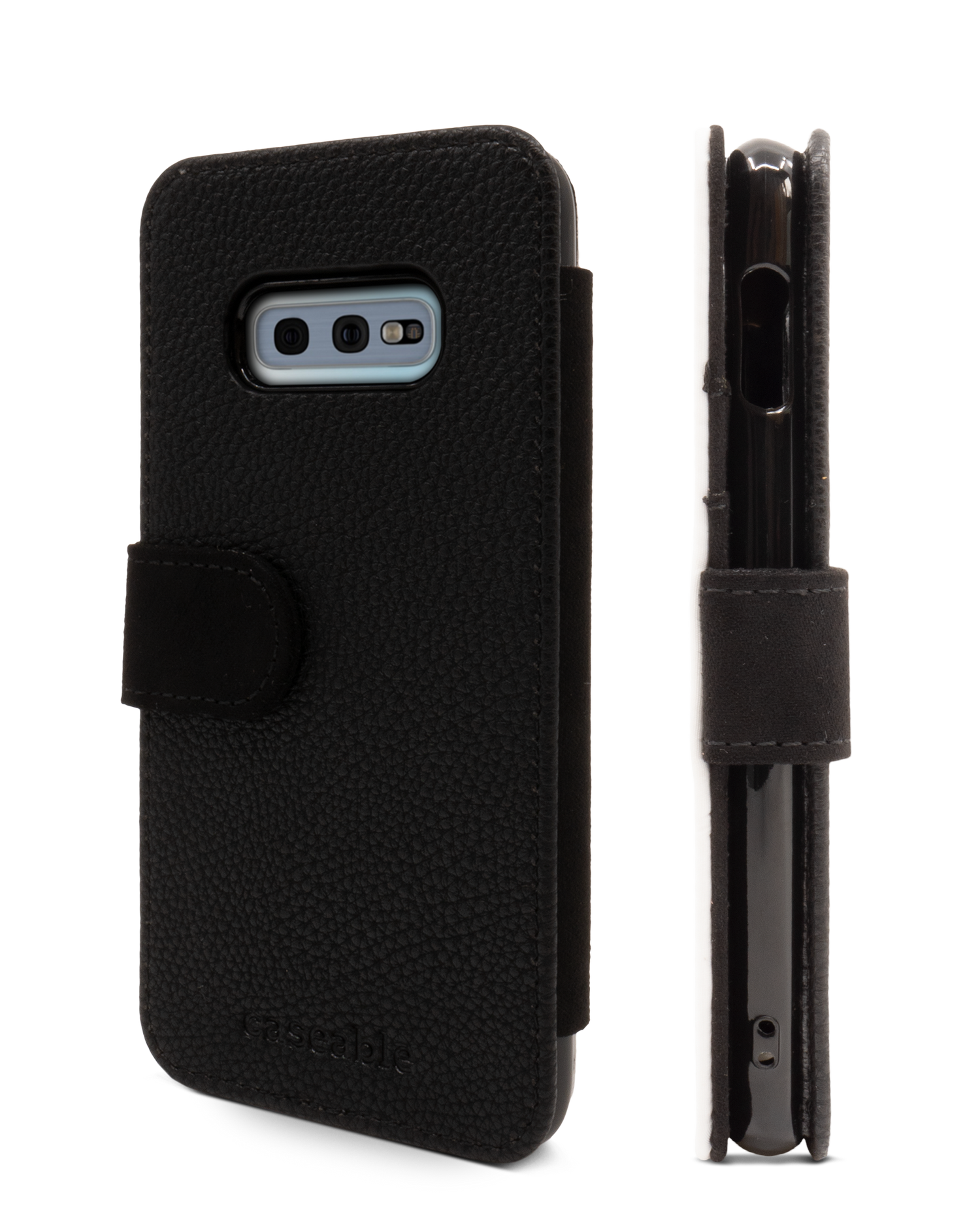 Carbon II Wallet Phone Case Samsung Galaxy S10e: Side View