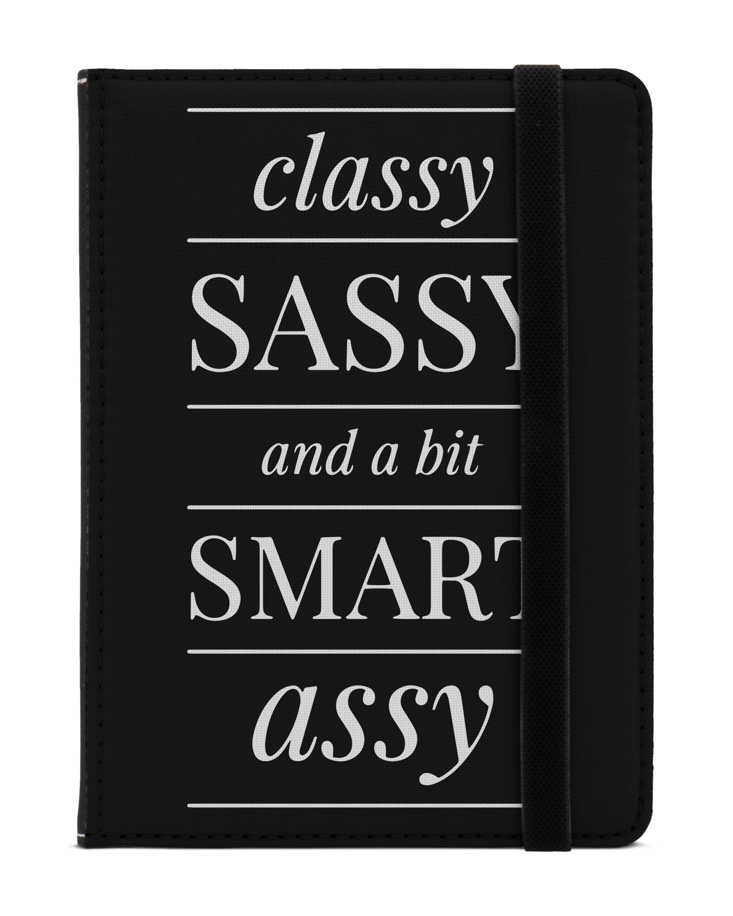 Classy Sassy eReader Case XS: Front View