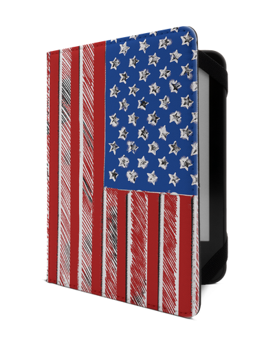 American Flag Color eReader Case XS