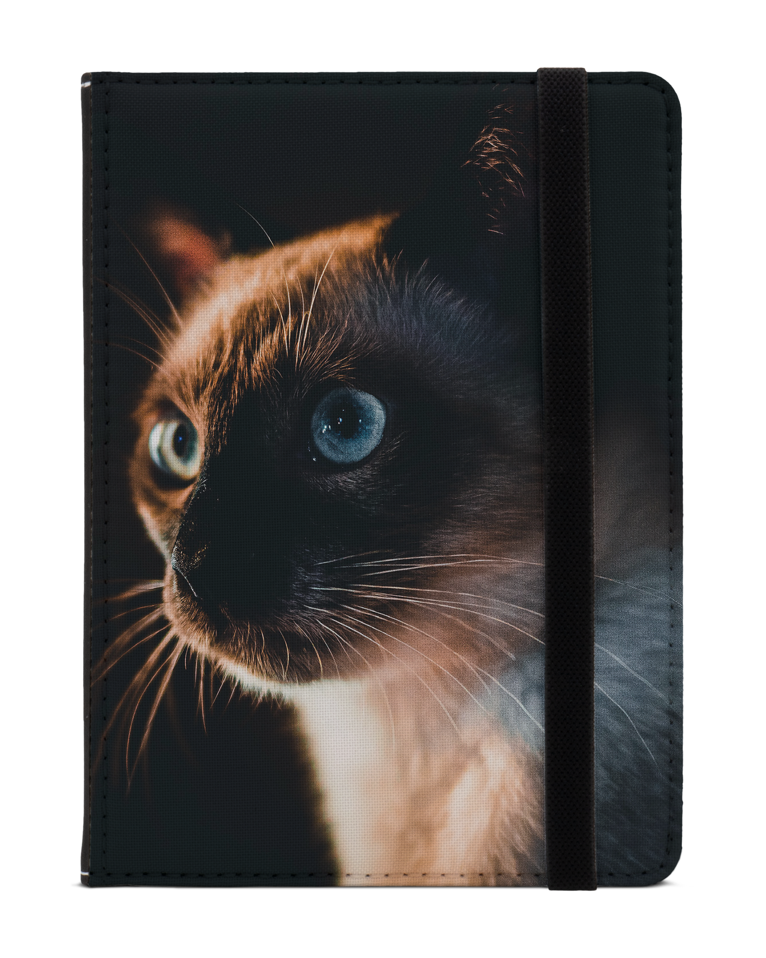 Siamese Cat eReader Case XS: Front View