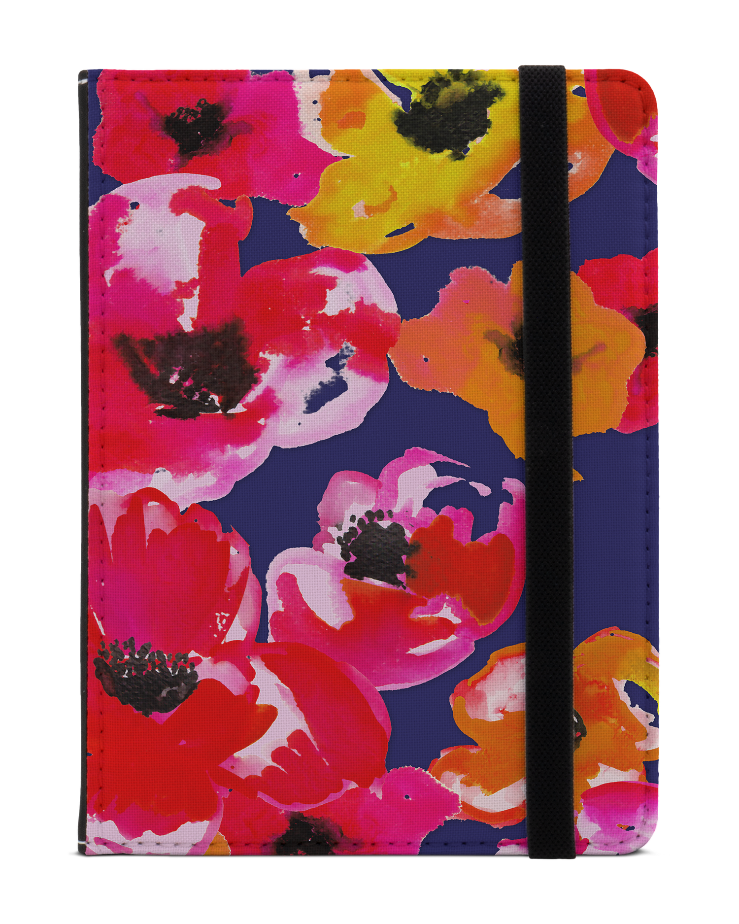 Painted Poppies eReader Case XS: Front View