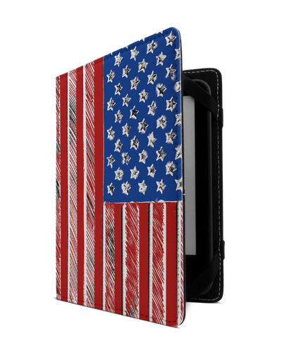 American Flag Color eReader Case S