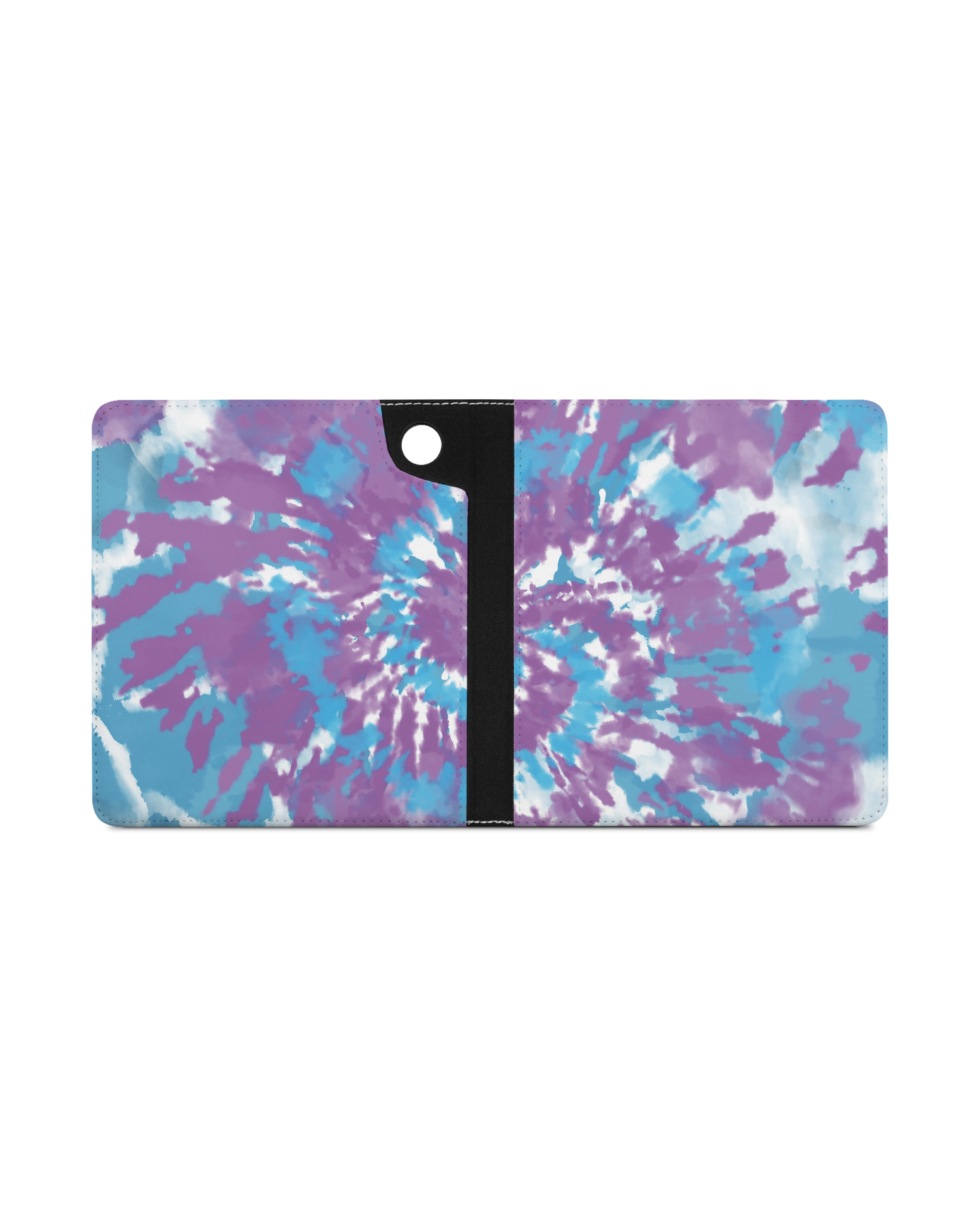 Classic Tie Dye eReader Case for tolino epos 3 (2022): Opened exterior view