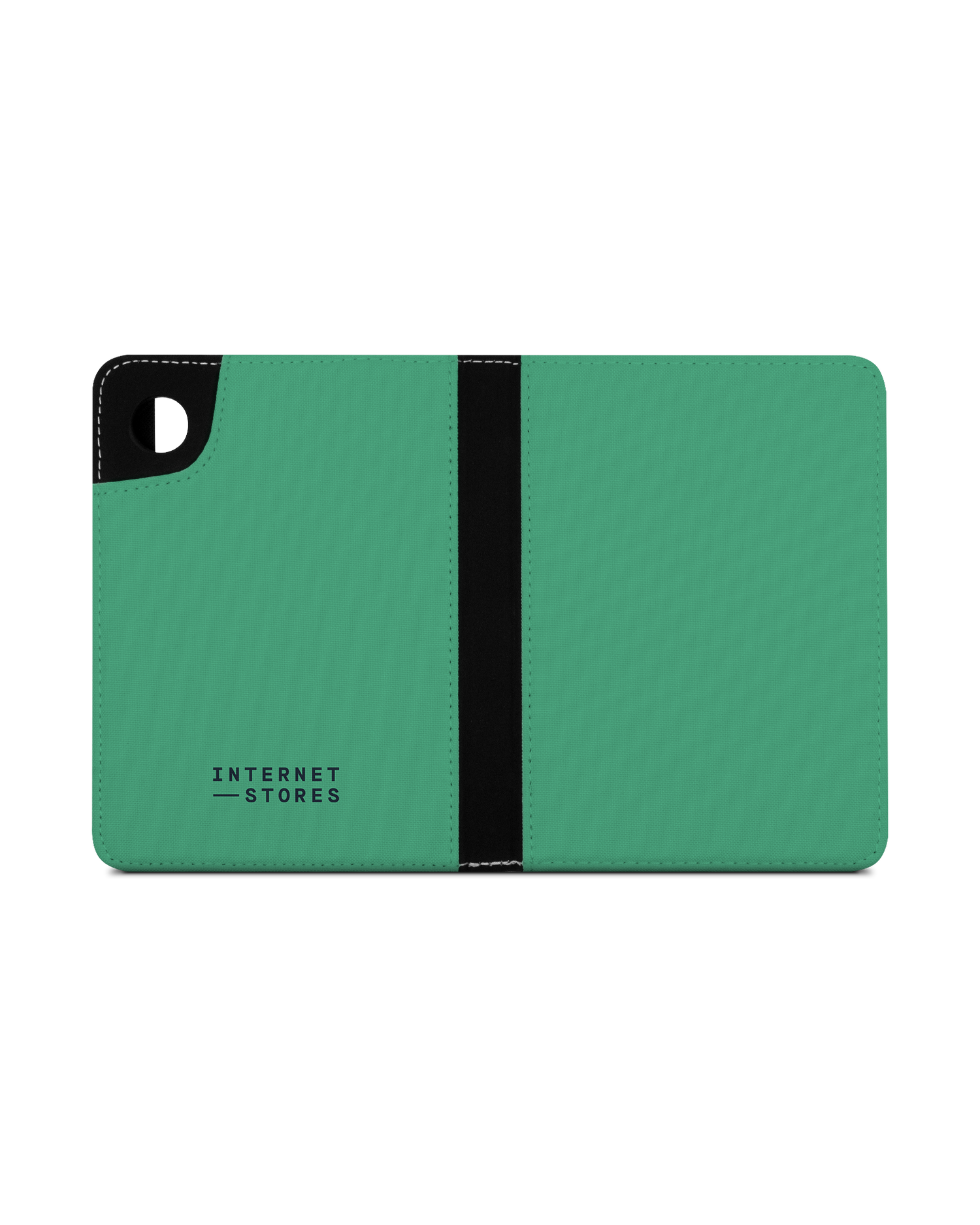 ISG Neon Green eReader Case for tolino shine 4 (2022): Opened exterior view