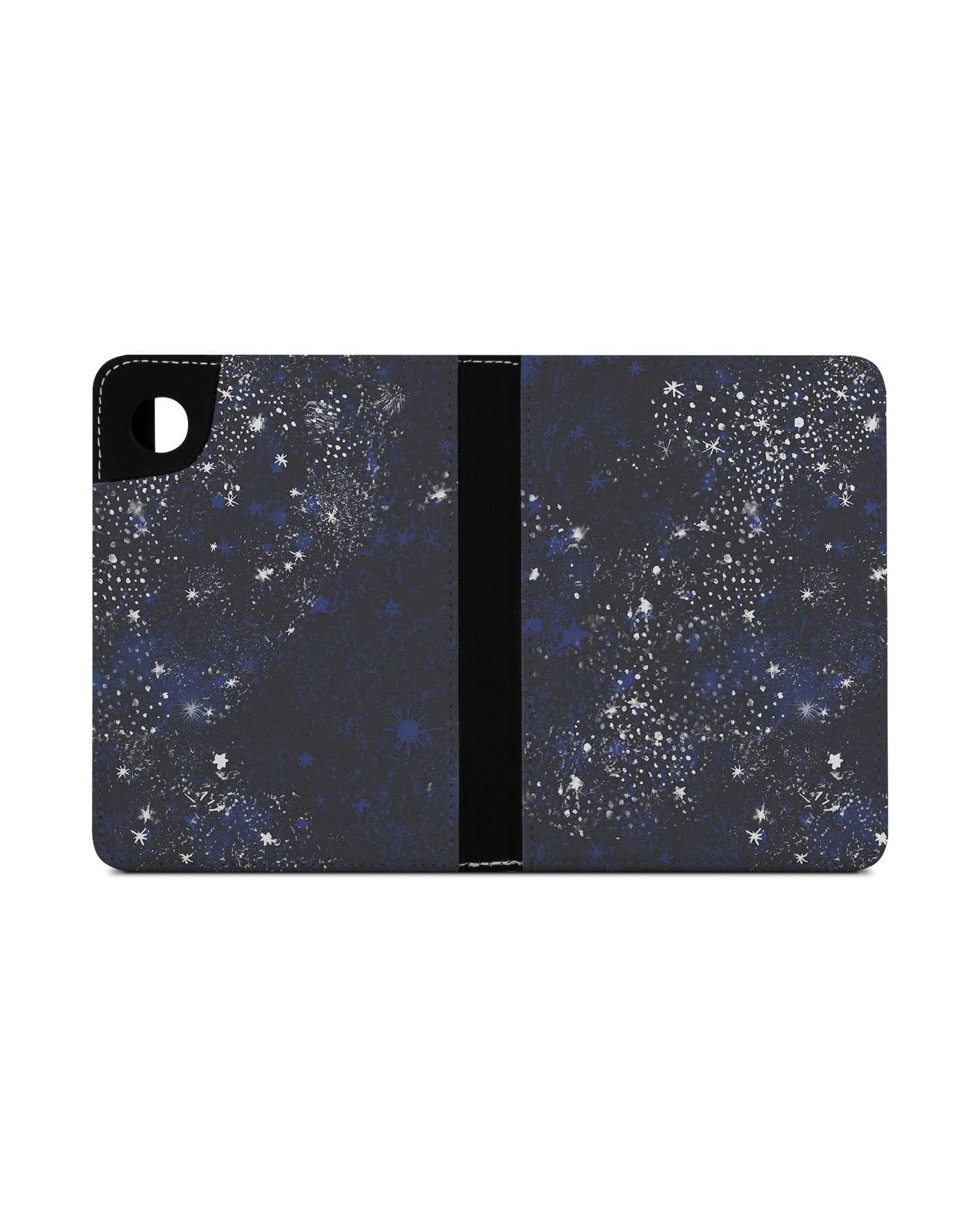 Starry Night Sky eReader Case for tolino shine 4 (2022): Opened exterior view