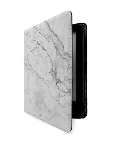 White Marble eReader Case for tolino vision 1 to 4 HD