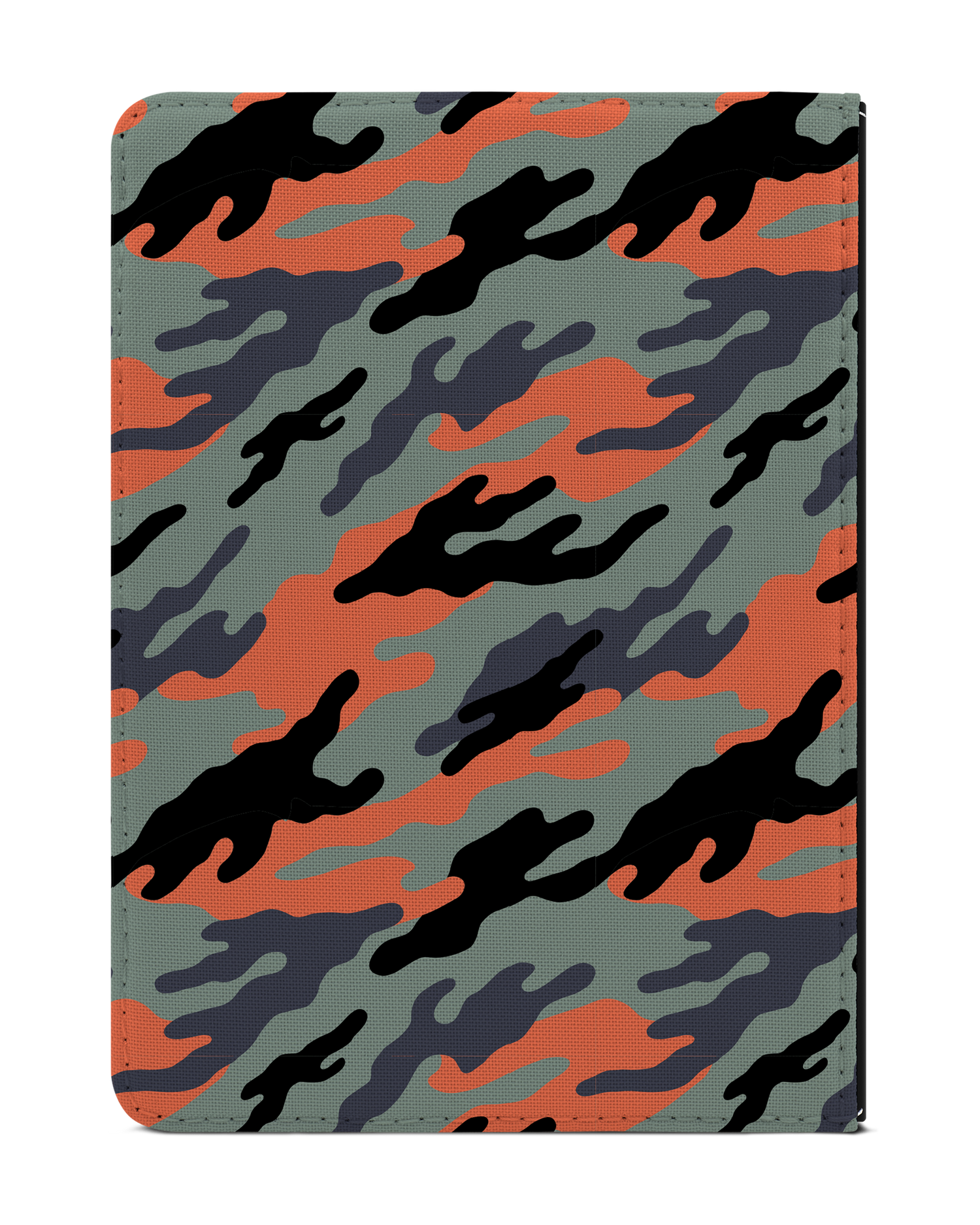 Camo Sunset eReader Case for tolino vision 1 to 4 HD: Back View
