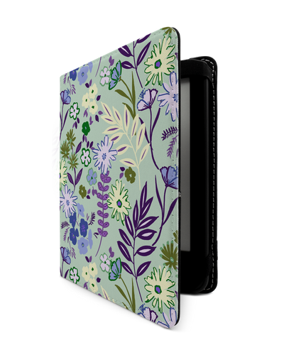 Pretty Purple Flowers eReader Case for tolino vision 1 to 4 HD