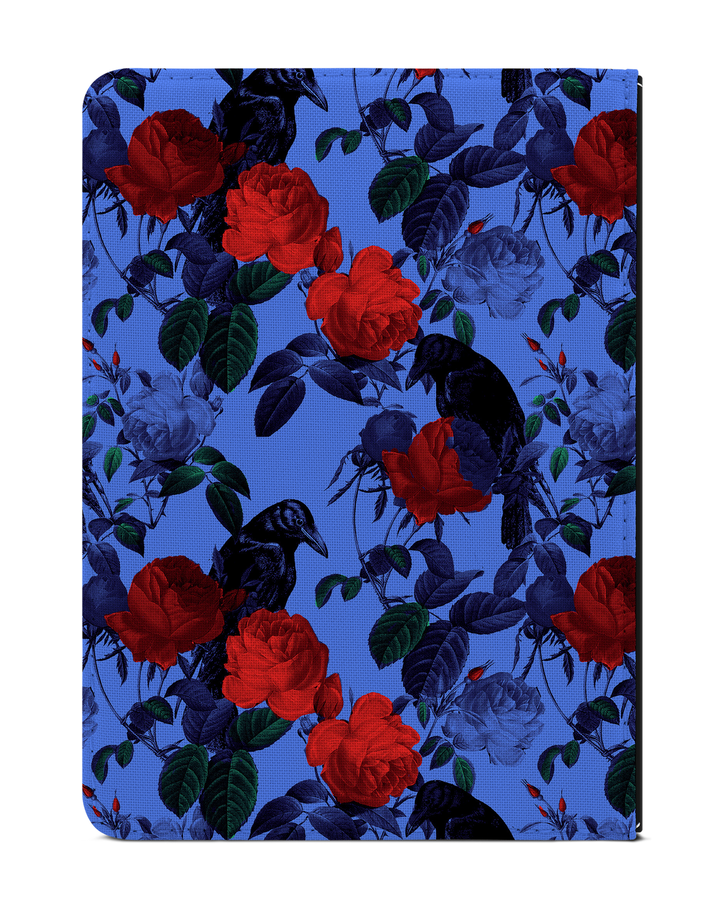 Roses And Ravens eReader Case for tolino vision 1 to 4 HD: Back View