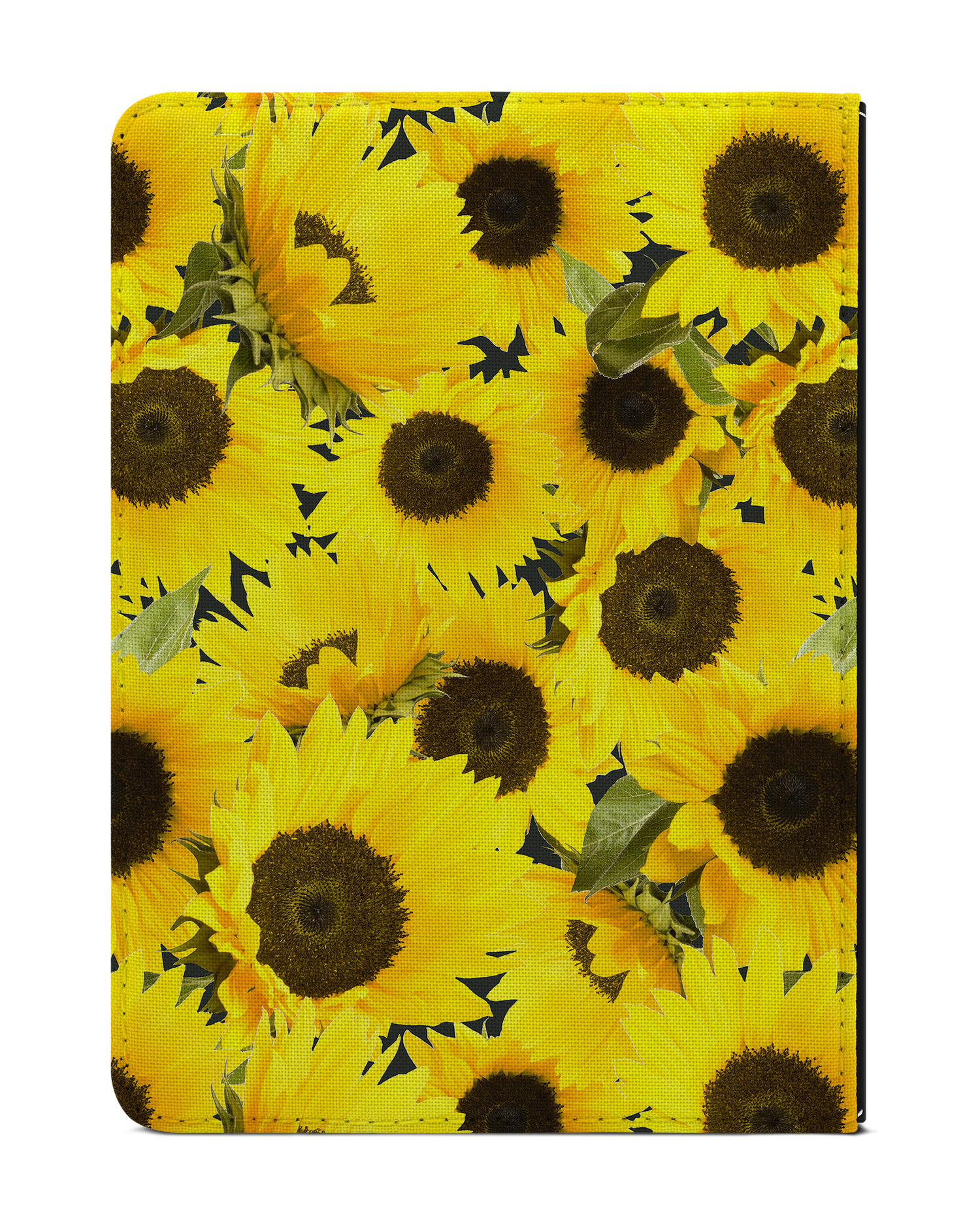 Sunflowers eReader Case for tolino vision 1 to 4 HD: Back View