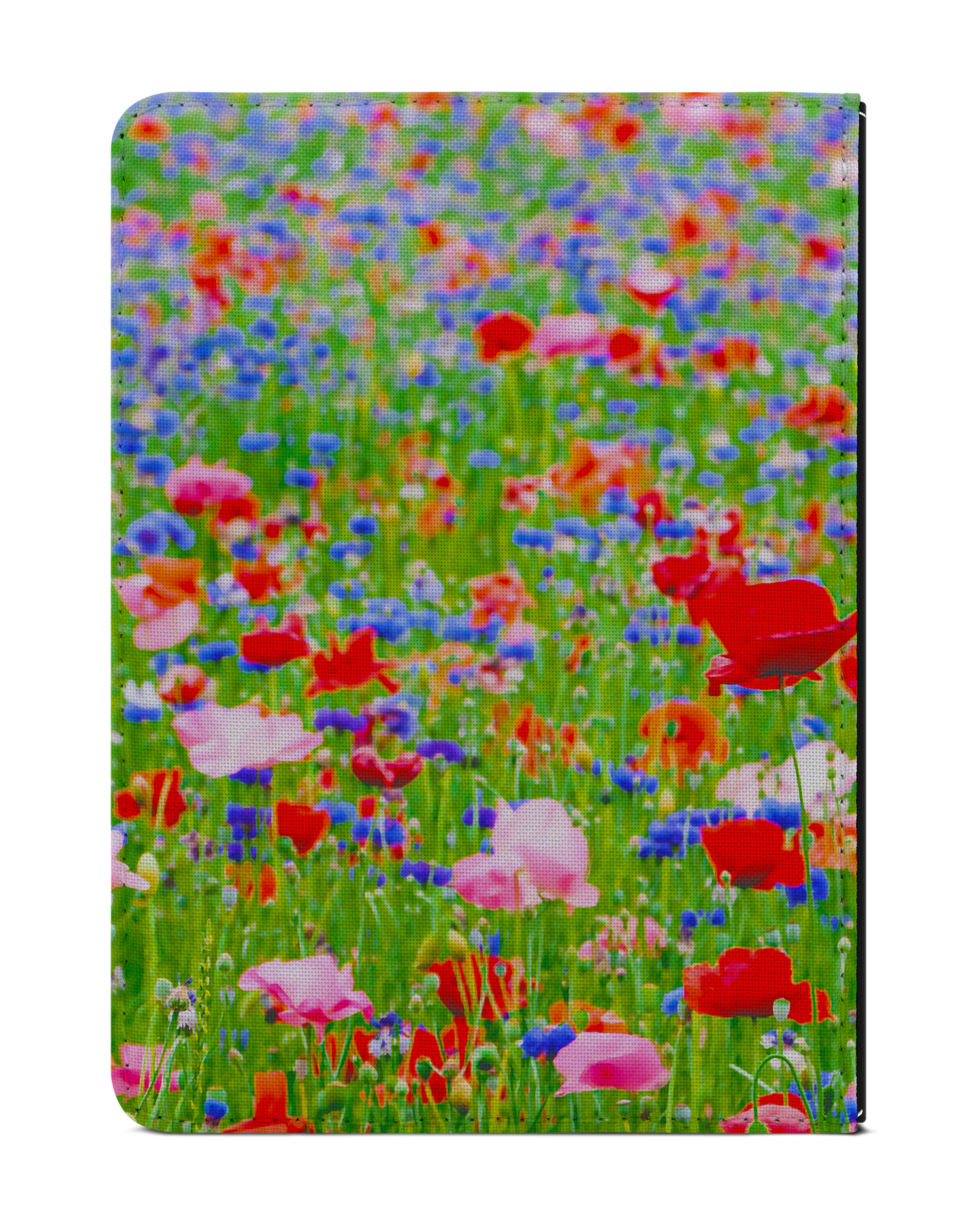Flower Field eReader Case for tolino vision 1 to 4 HD: Back View