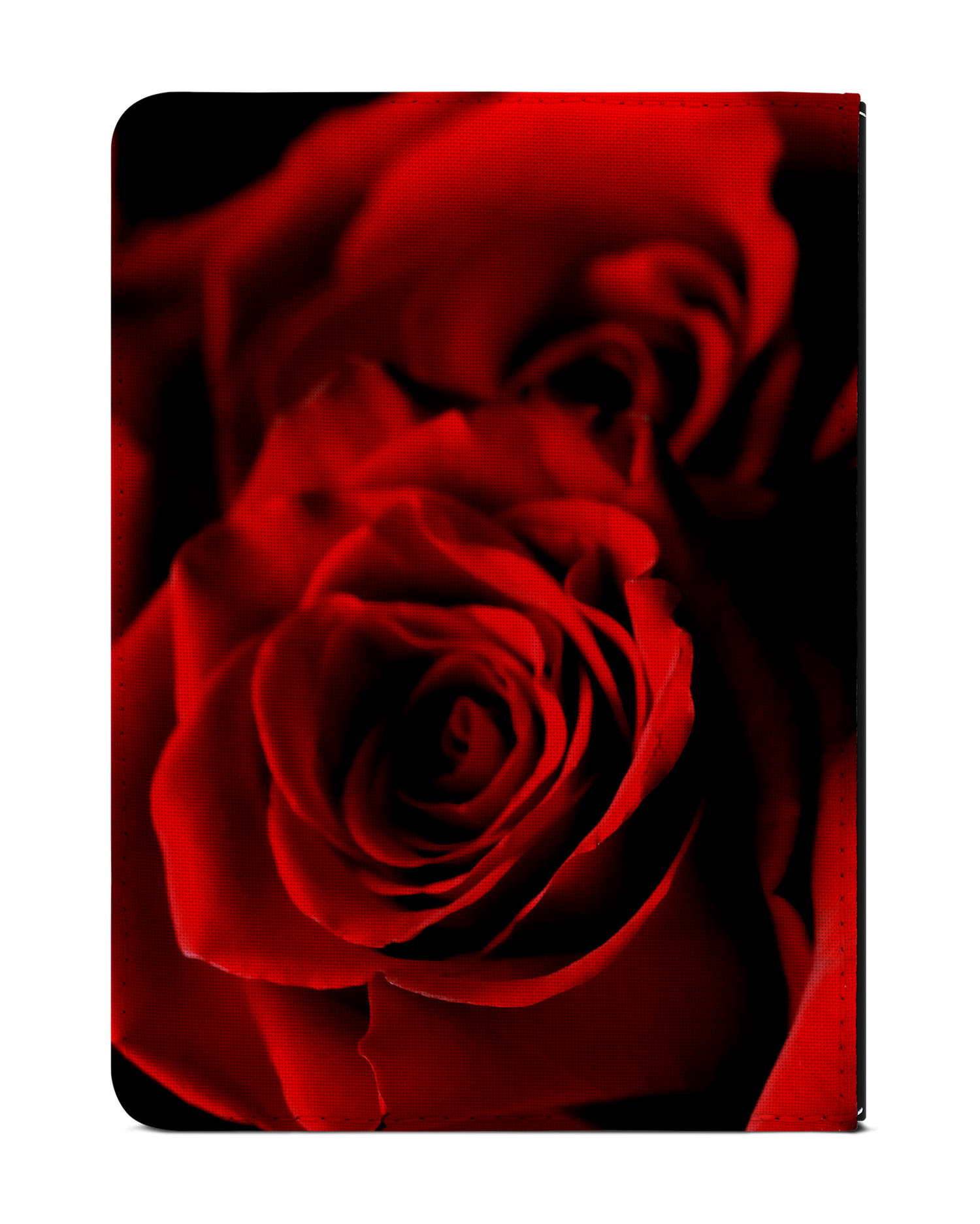 Red Roses eReader Case for tolino vision 1 to 4 HD: Back View