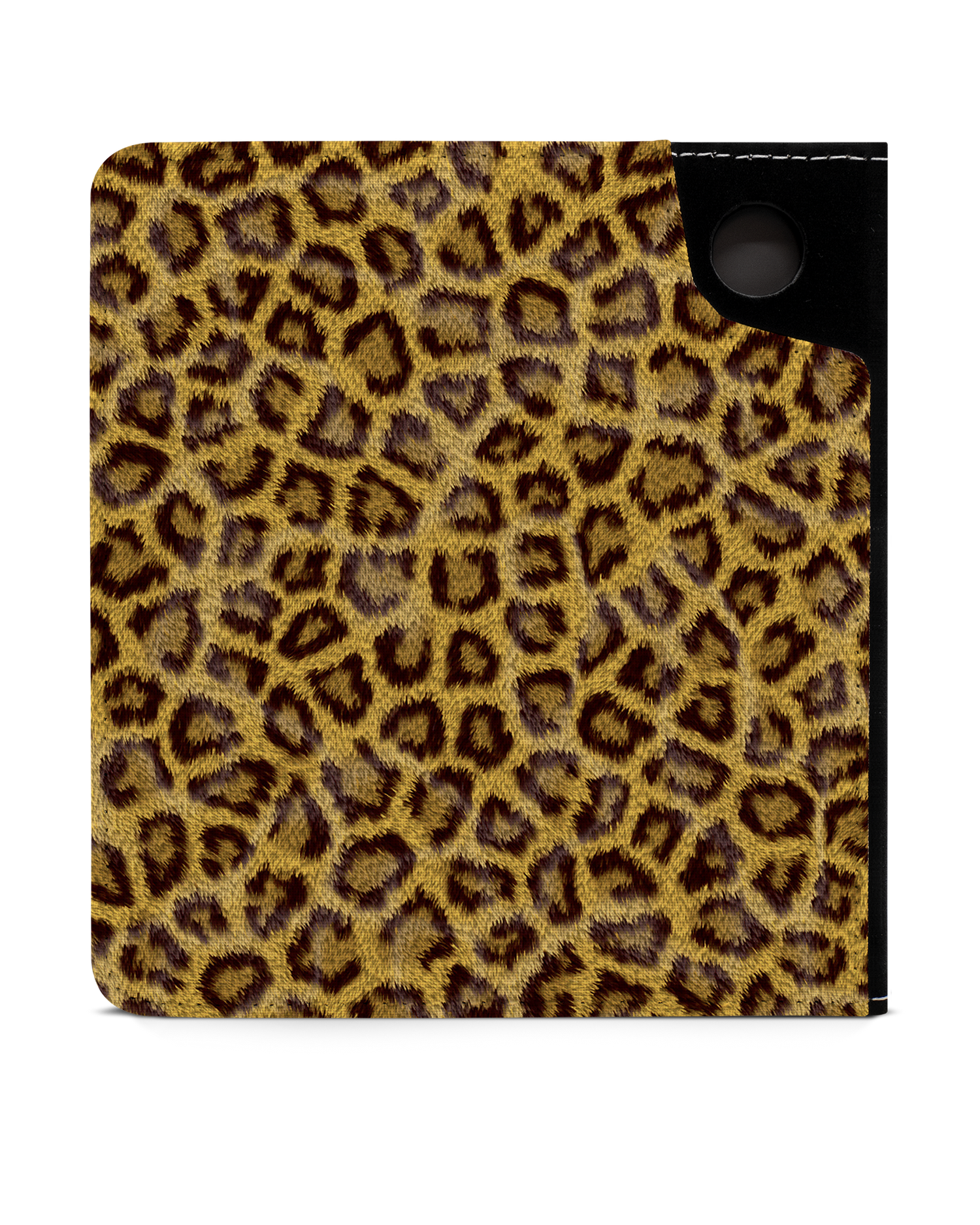 Leopard Skin eReader Case for tolino vision 6: Back View
