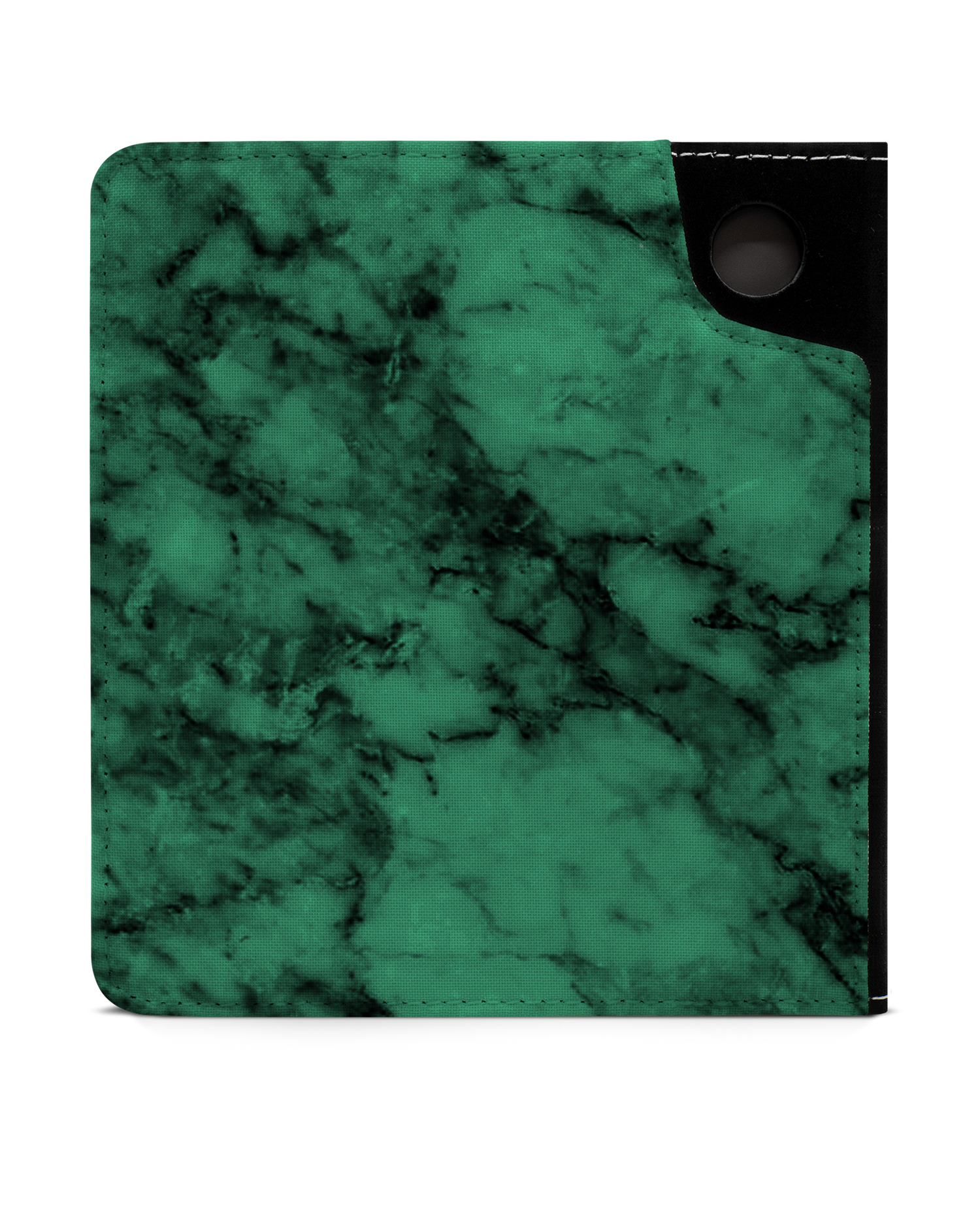 Green Marble eReader Case for tolino vision 6: Back View
