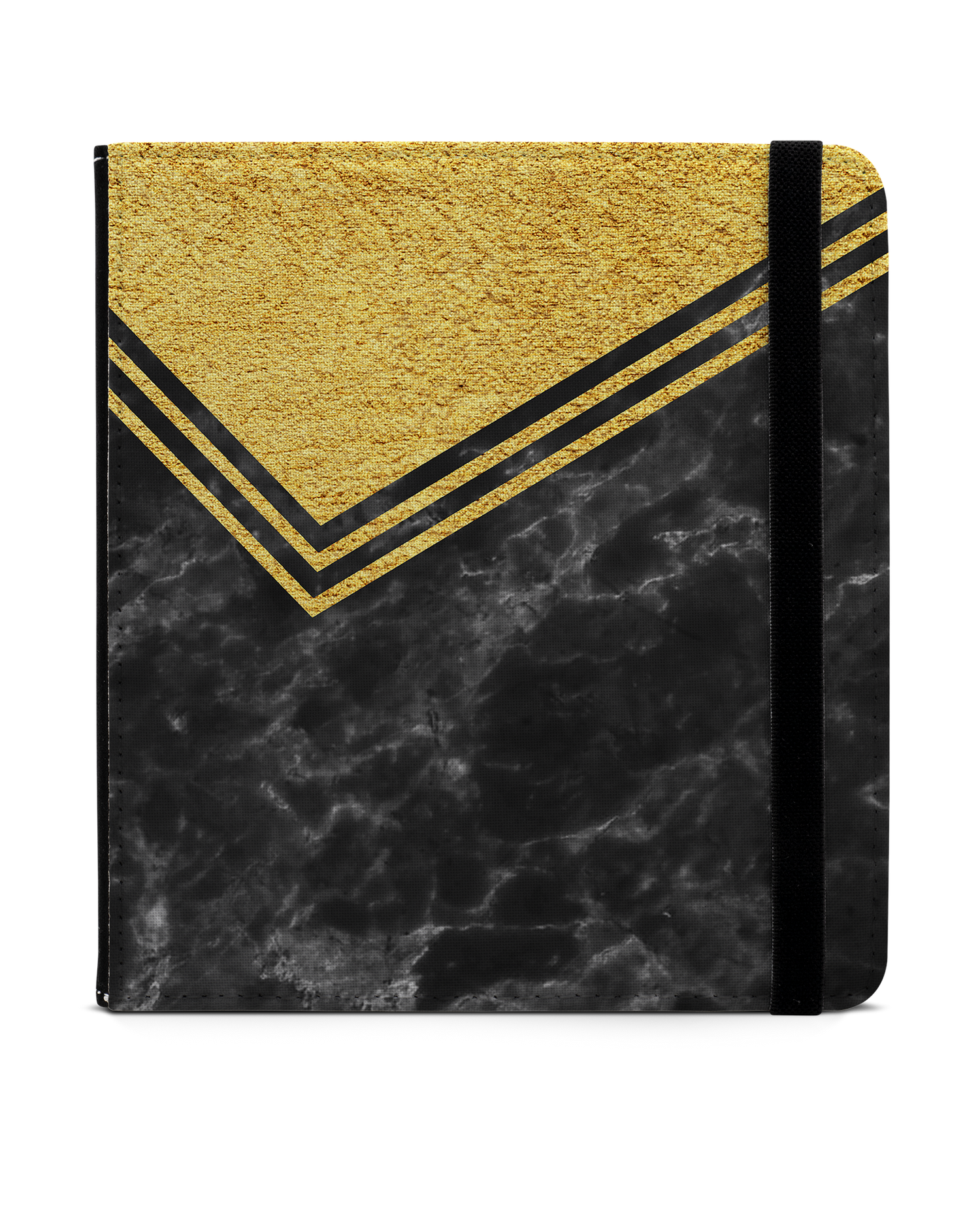 Gold Marble eReader Case for tolino vision 6: Front View