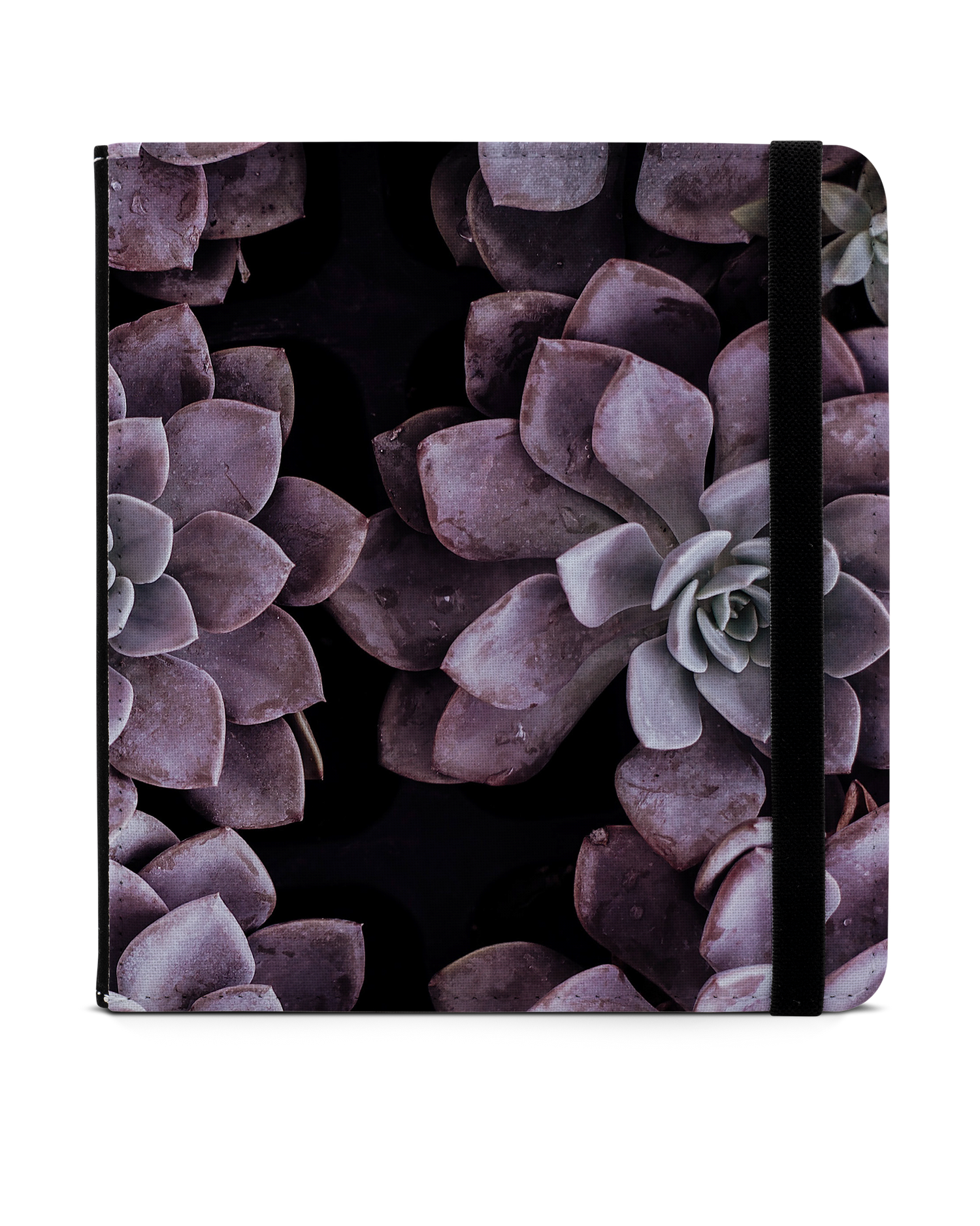 Purple Succulents eReader Case for tolino vision 6: Front View