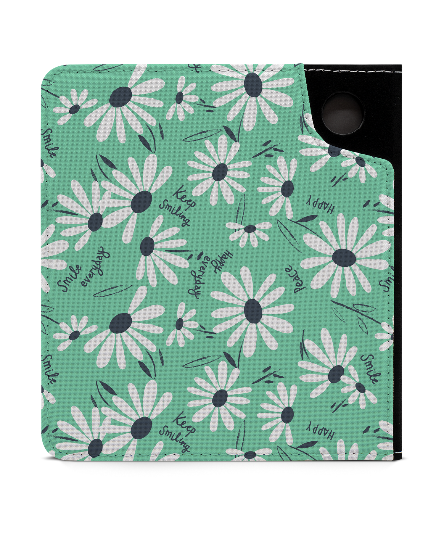 Positive Daisies eReader Case for tolino vision 6: Back View