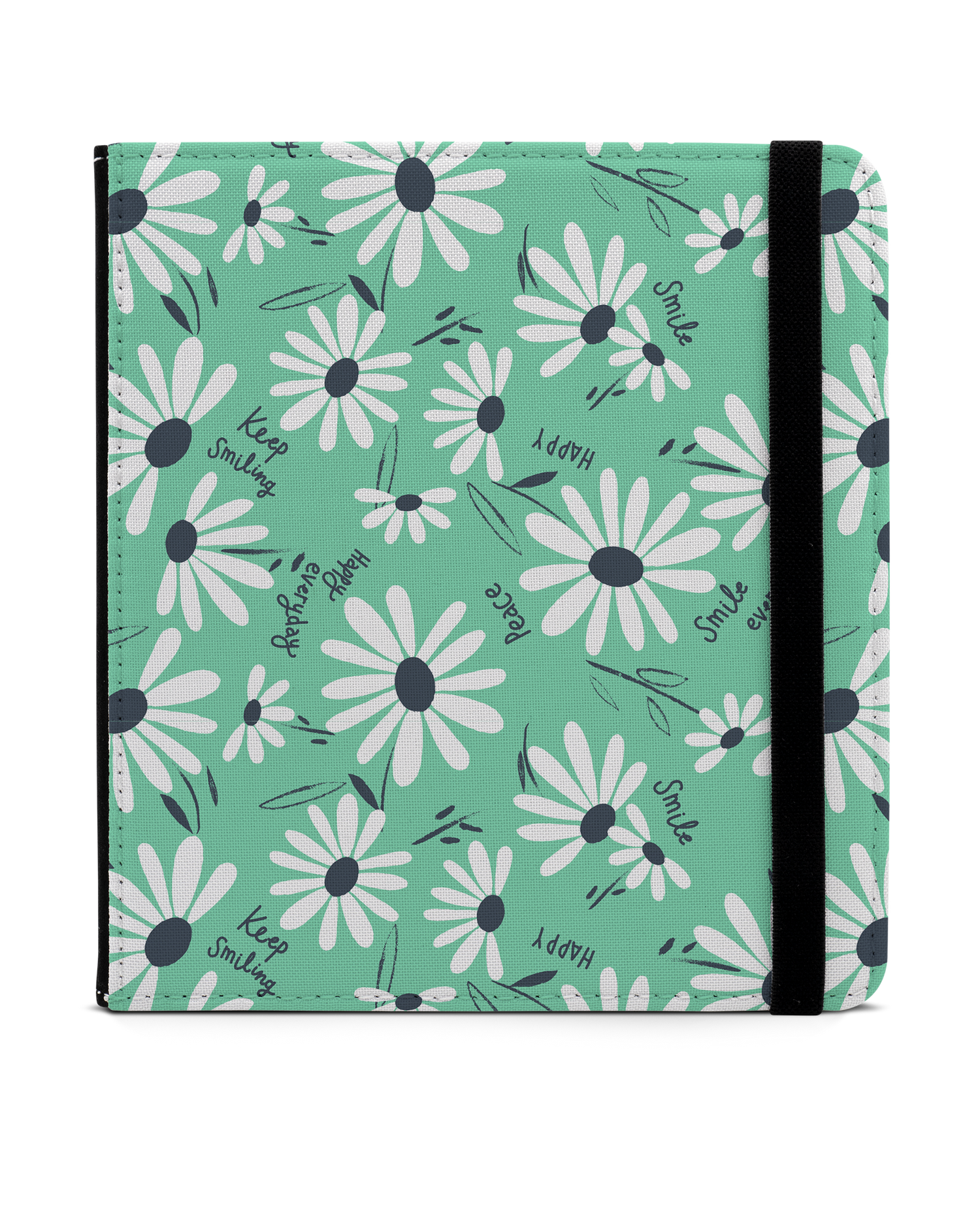 Positive Daisies eReader Case for tolino vision 6: Front View
