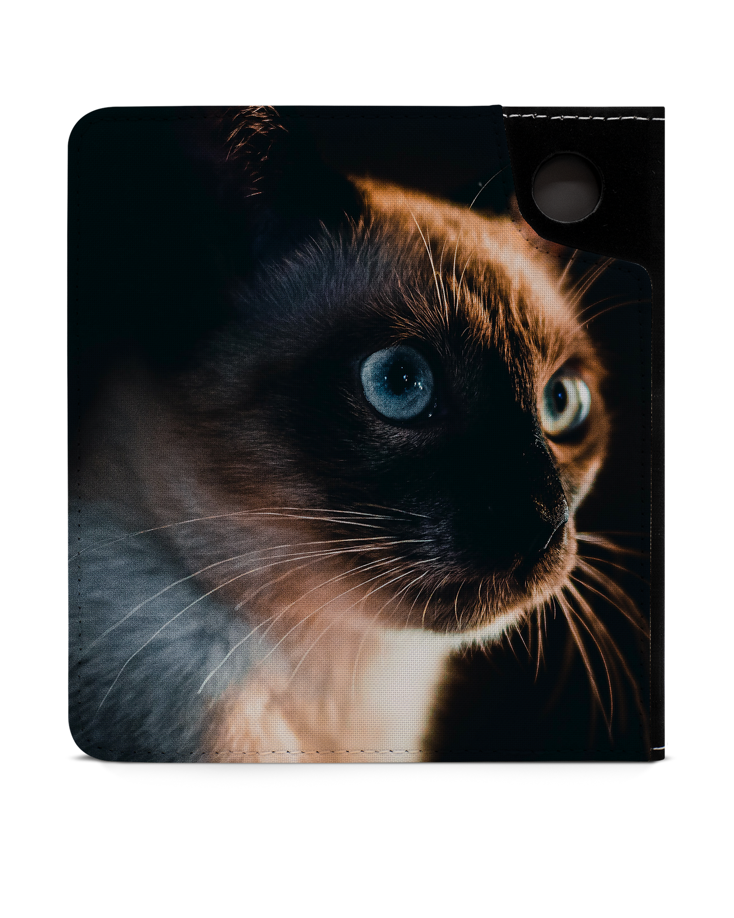Siamese Cat eReader Case for tolino vision 6: Back View