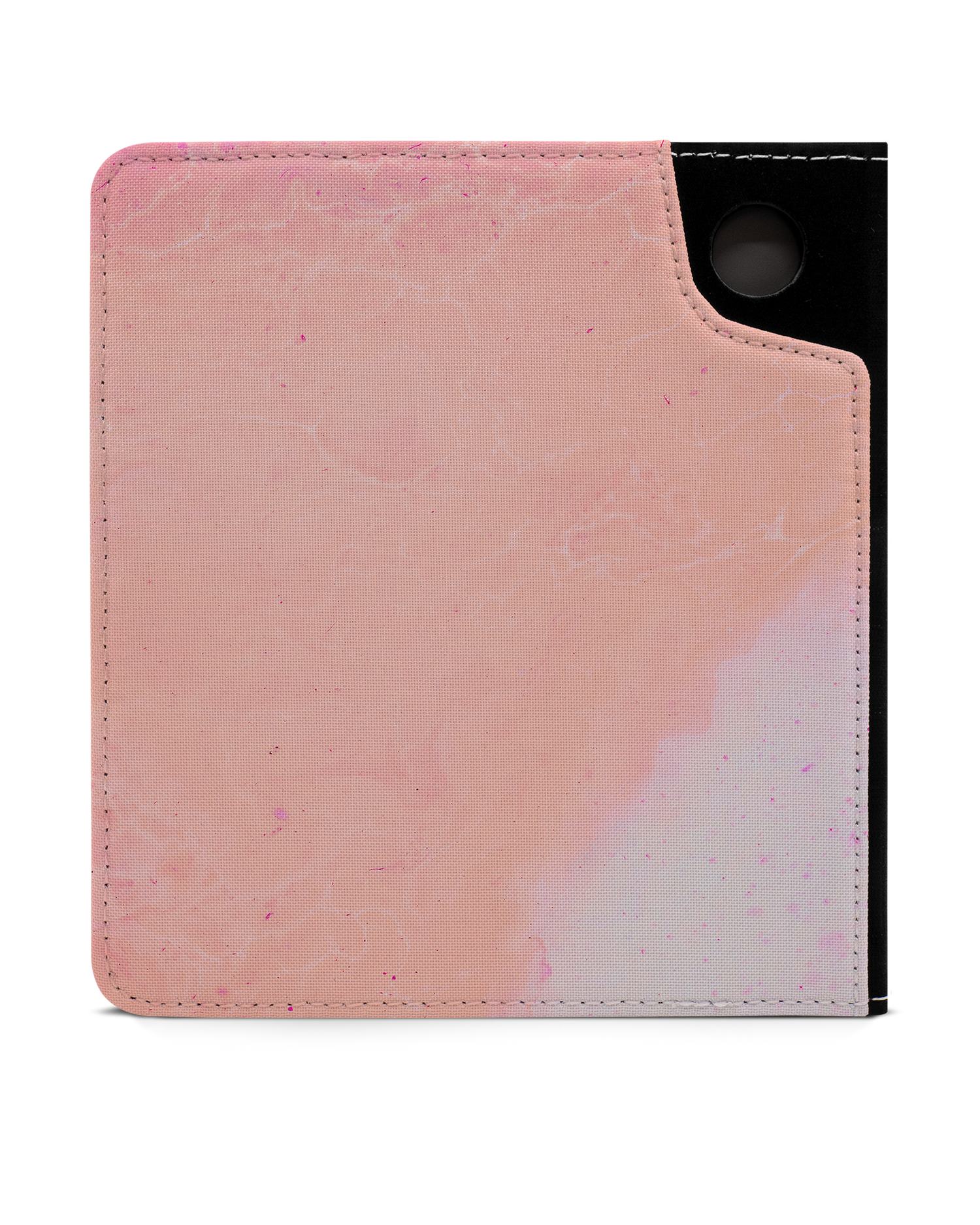 Peaches & Cream Marble eReader Case for tolino vision 6: Back View