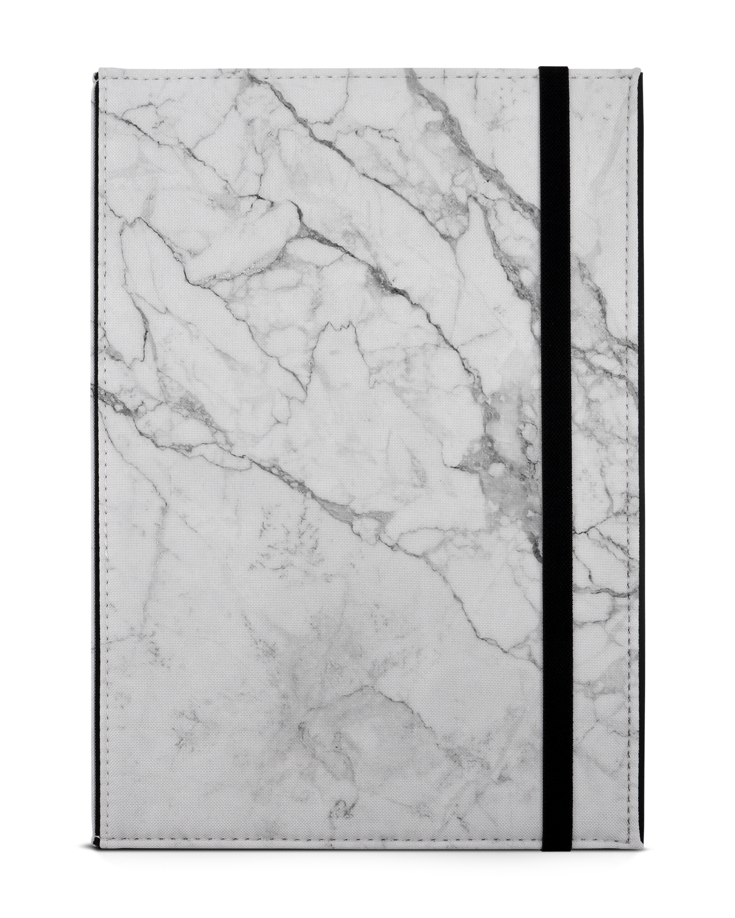 White Marble Tablet Case M: Front View